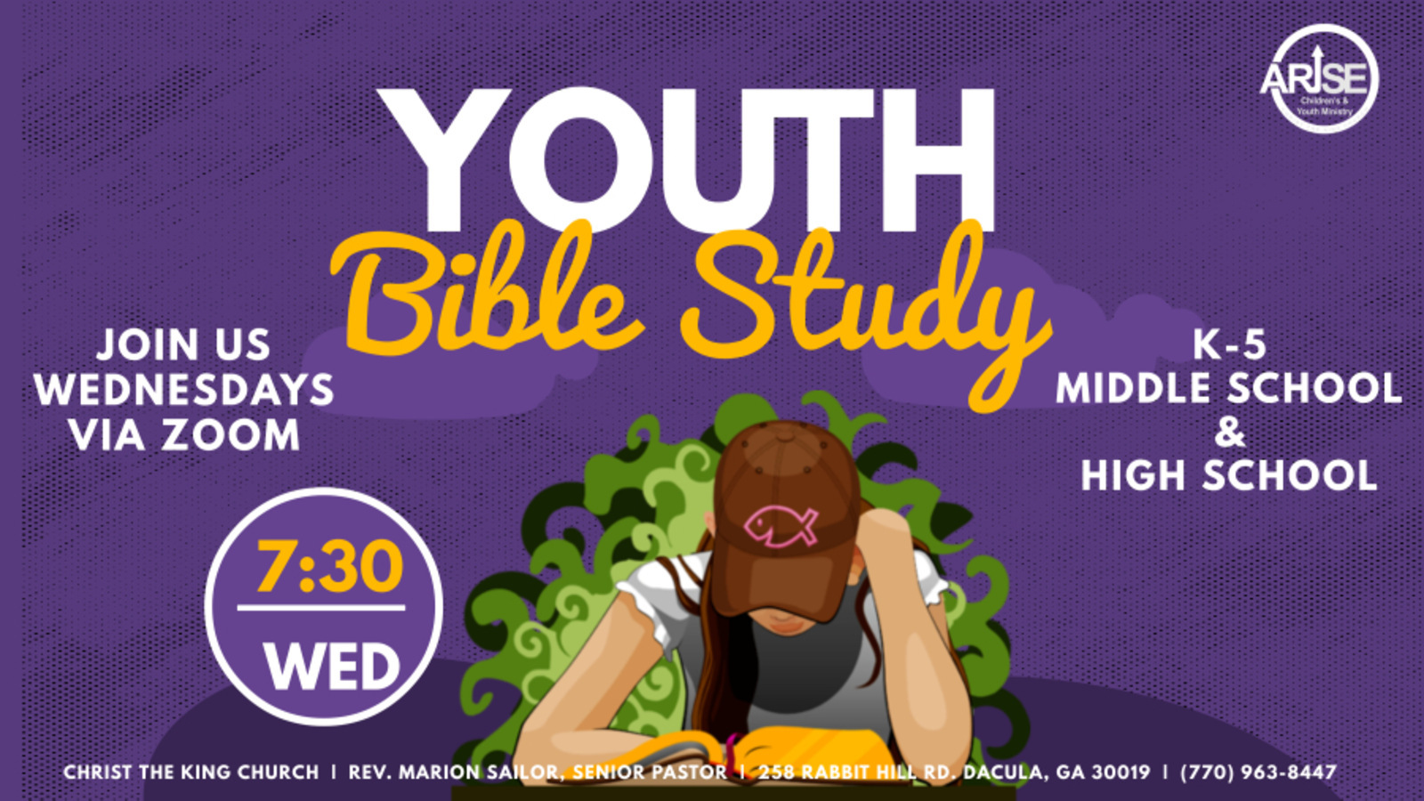 Featured image for Youth Bible Study