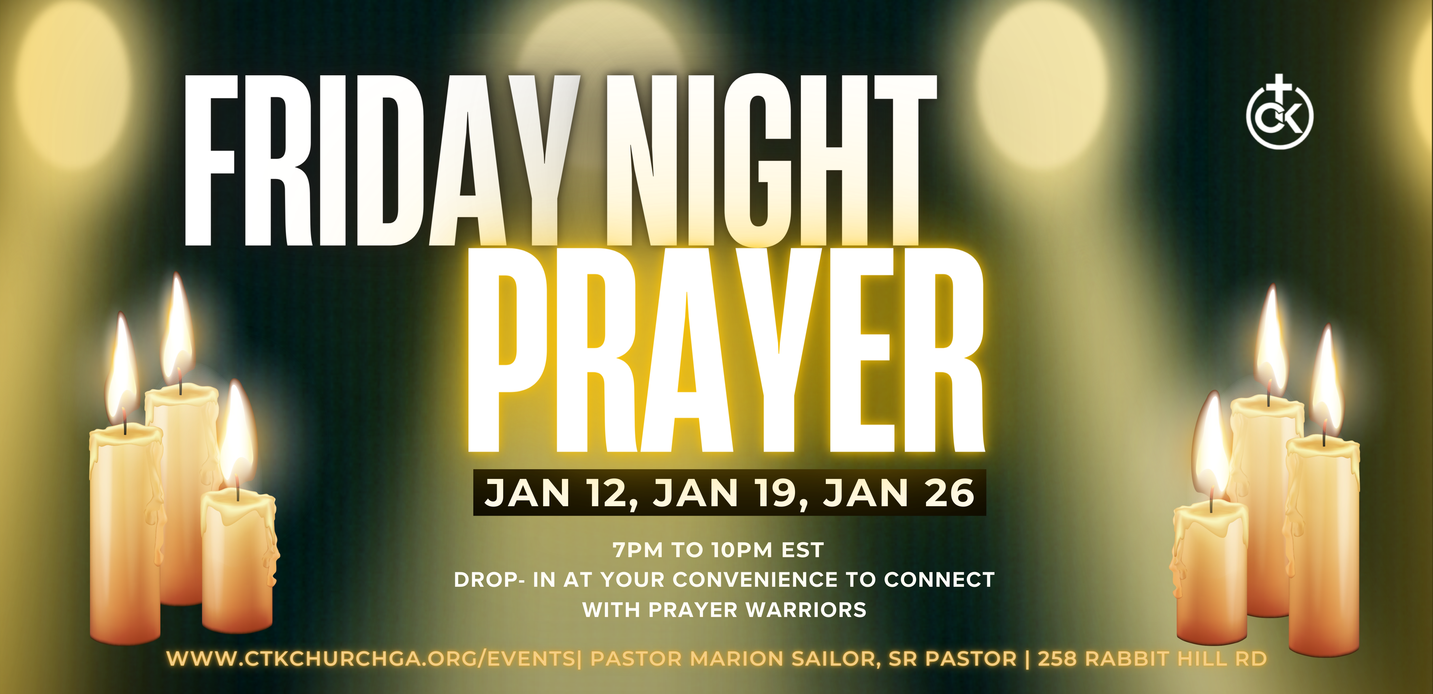 Featured image for Friday Night Prayer