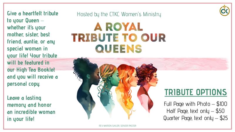 Tribute to our queens (no QR)