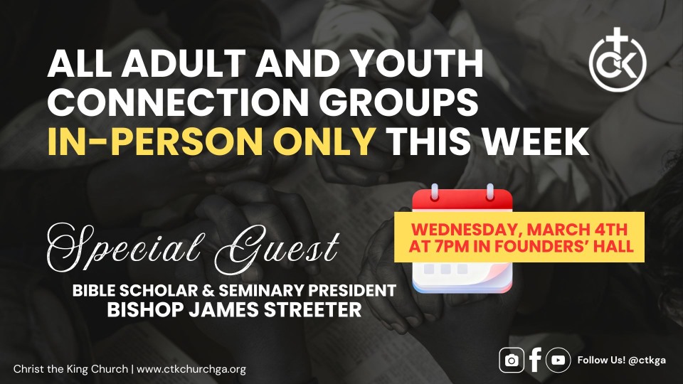 In person connection groups