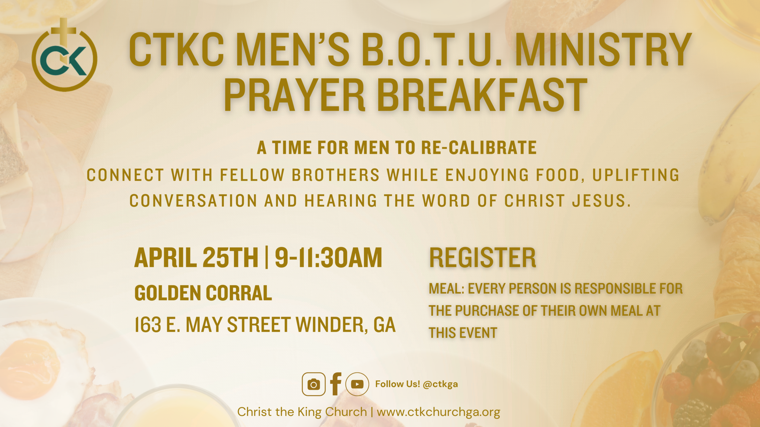 BOTU Men's Prayer Breakfast NO QR